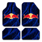 Red Bull Mavi Işıltı — 4 parça takım vitrini — son kalıp