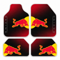 Red Bull Kızıl Boğa — 4 parça takım vitrini — son kalıp, beyaz overlok