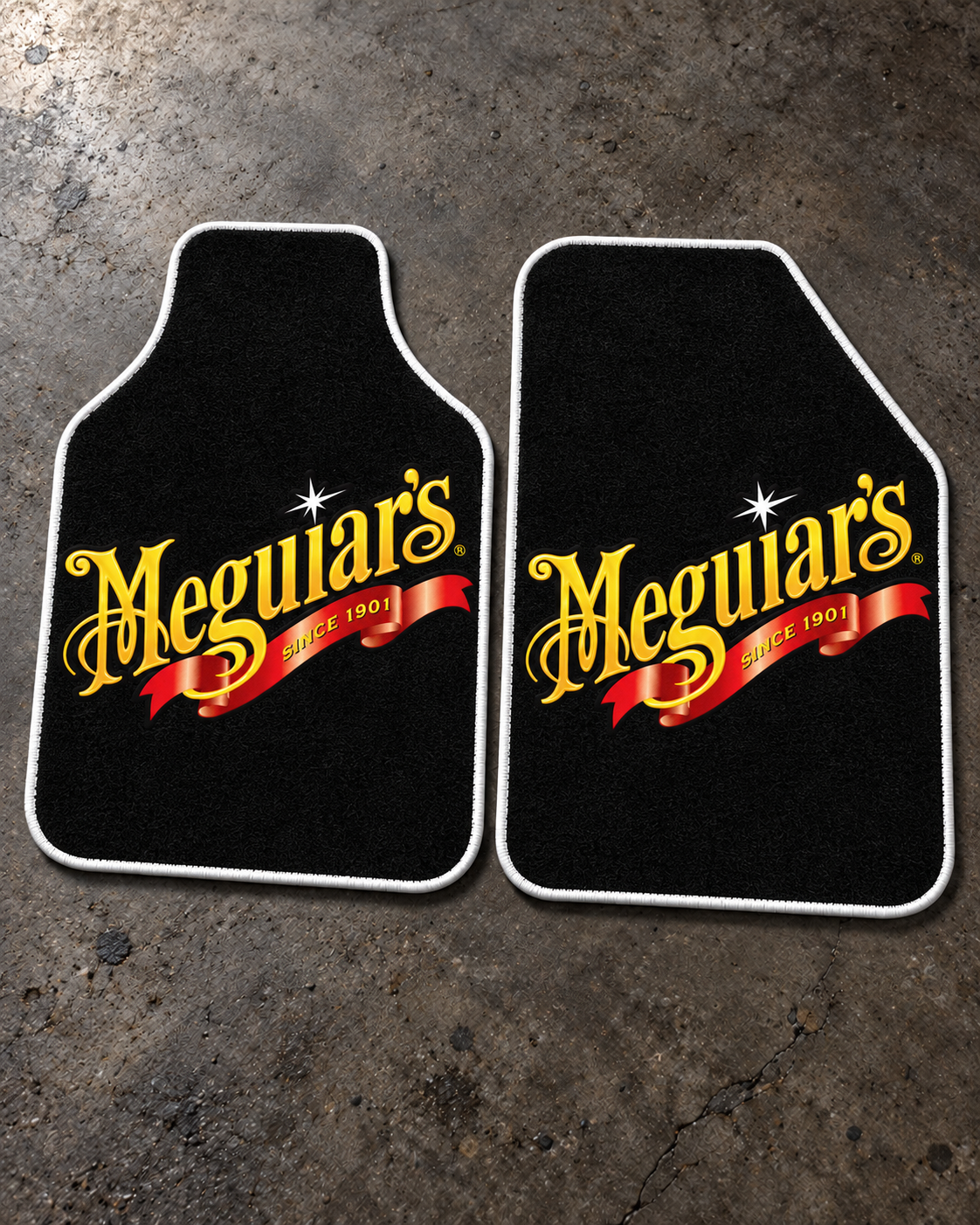 Meguiars Altın İmza — beton zeminde ön paspaslar — son kalıp