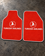 Turkish Airlines Turuncu — beton zeminde ön paspaslar — son kalıp
