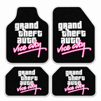 GTA Vice City İmza — 4 parça takım vitrini — son kalıp, beyaz overlok