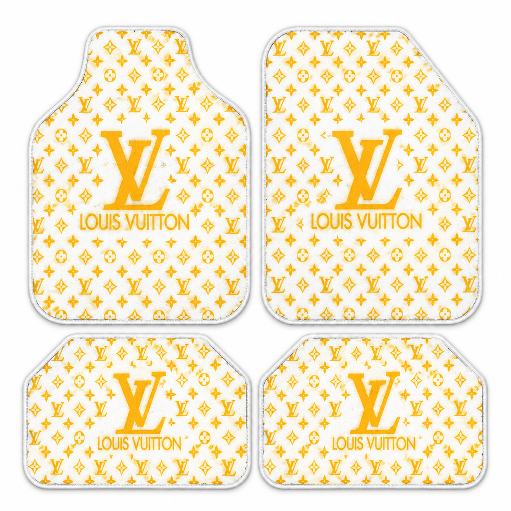 LV Beyaz Sarı — 4 parça takım vitrini — son kalıp