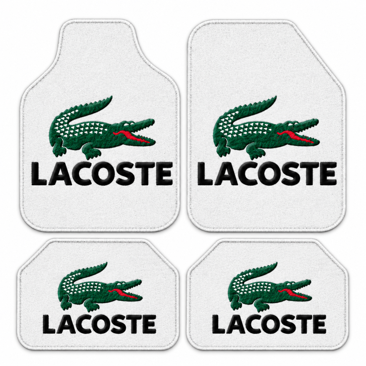 Lacoste Beyaz İmza — 4 parça takım vitrini — son kalıp
