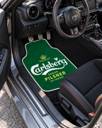 Carlsberg Yeşil — sol sürücü kapısından araç içi — son kalıp