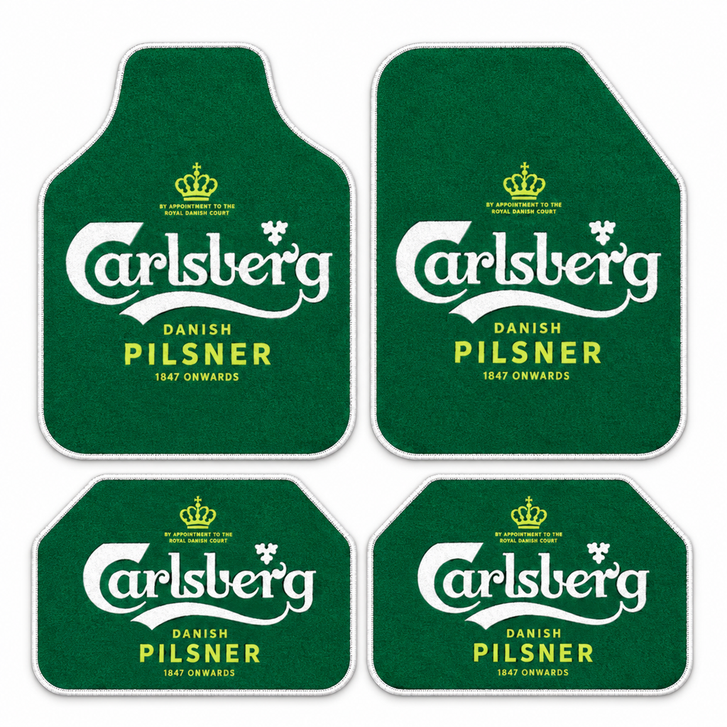 Carlsberg Yeşil — 4 parça takım vitrini — son kalıp