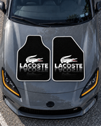 Lacoste Siyah İmza — tepeden gri GR86 kaputu — son kalıp