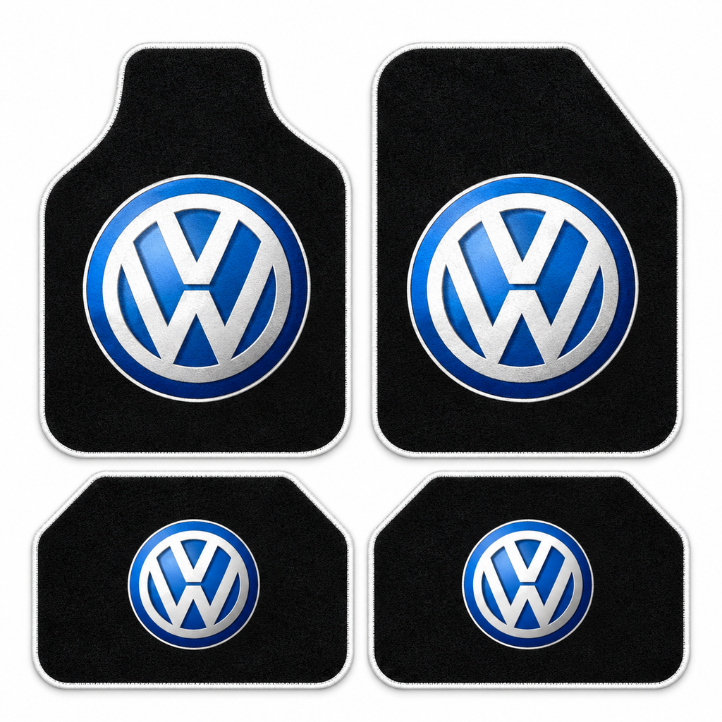 Volkswagen Gece Amblemi — 4 parça takım vitrini — son kalıp