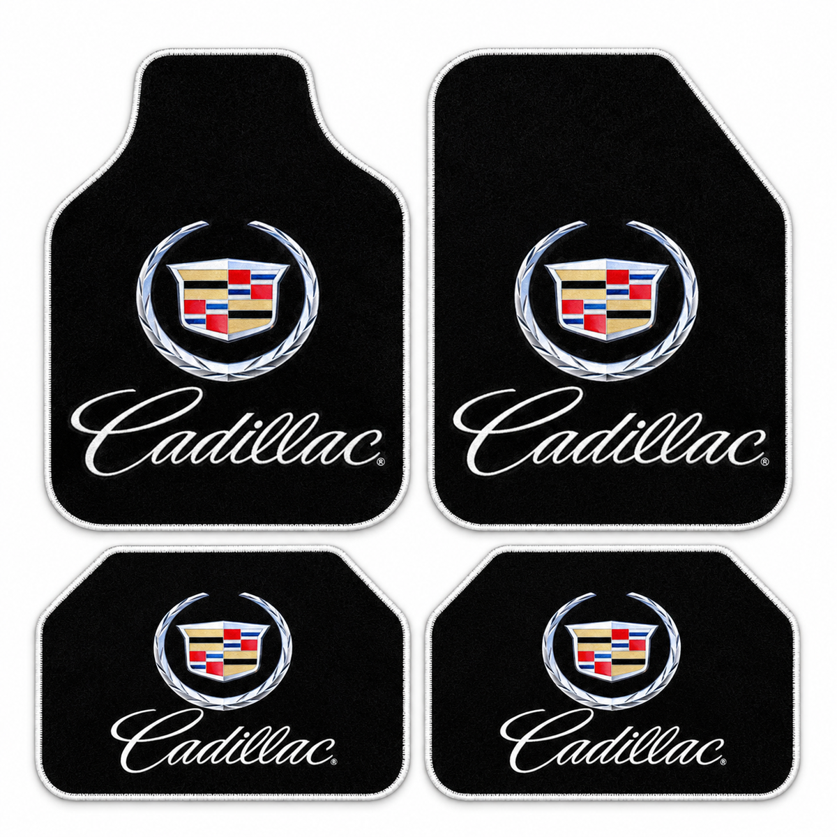 Cadillac Gece Amblemi — 4 parça takım vitrini — son kalıp
