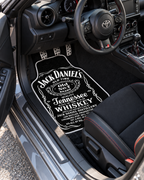 Jack Daniels Gece Etiketi — sol sürücü kapısından araç içi — son kalıp