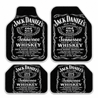 Jack Daniels Gece Etiketi — 4 parça takım vitrini — son kalıp