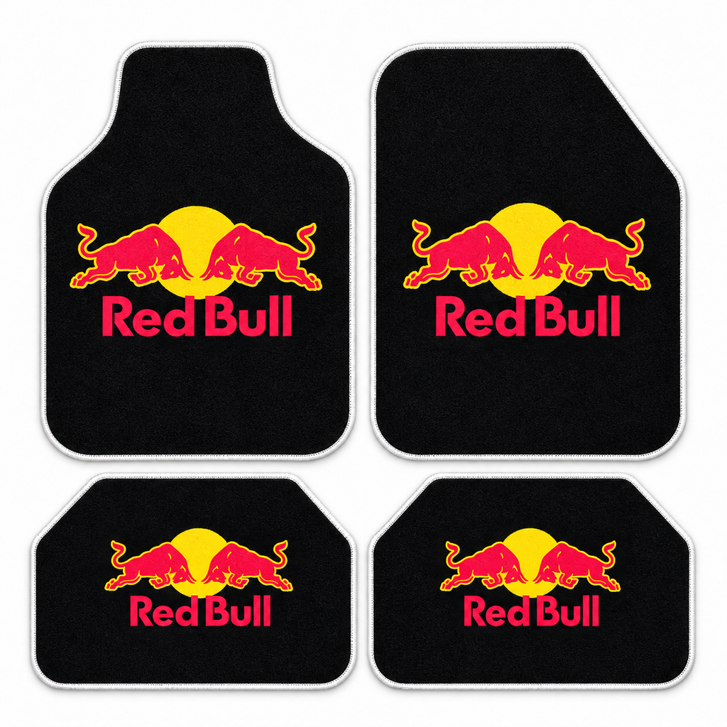 Red Bull Gece Boğa — 4 parça takım vitrini — son kalıp