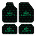 Lacoste Siyah Monogram — 4 parça takım vitrini — son kalıp, beyaz overlok