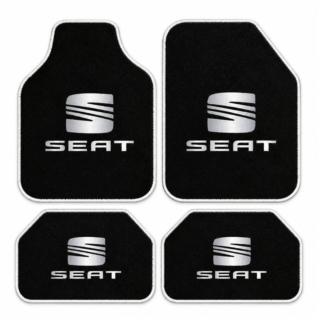 Seat Gece Amblemi — 4 parça takım vitrini — son kalıp