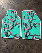 Turkuaz Sakura — zemin — son onaylı kalıp