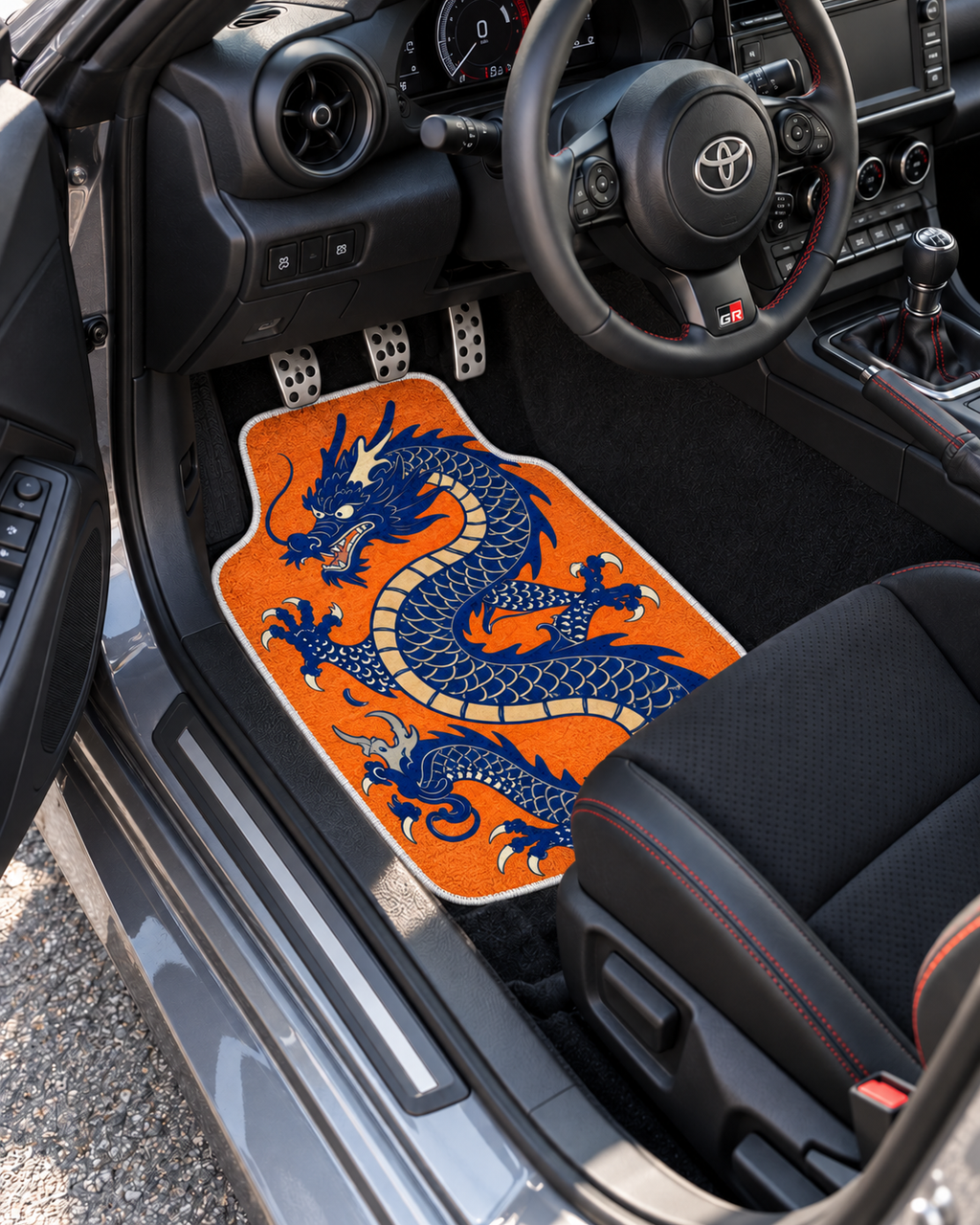 Turuncu Mavi Ejderha — ic-mekan — son onaylı kalıp, beyaz overlok