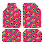 Pembe Kaset — takim — son onaylı kalıp, beyaz overlok